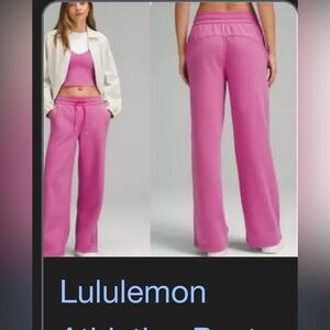 lululemon athletica Pink Scuba SweatPants